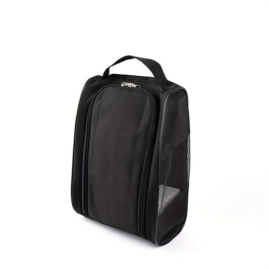 Golf Shoe Bag Zippered Ventilated Sports Travel Shoe Bag