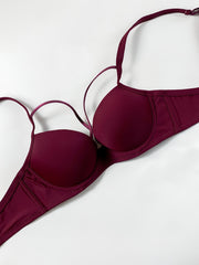 Sexy Thin Straps Push Up Bra Comfortable Intimates Bra