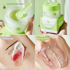 Gentle Avocado Makeup Remover Balm with Scoop