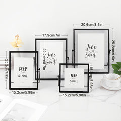 Metal & Glass Photo Frames for Adults & Kids