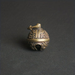 Brass Gluttonous Bell Car Keychain Pendant Bell Accessories