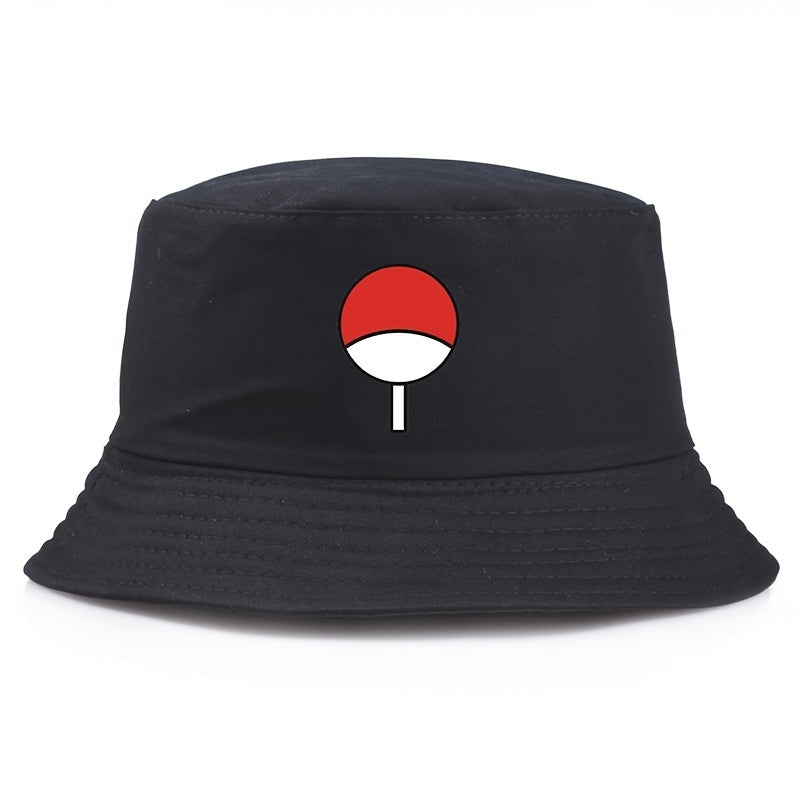 Cartoon Print Bucket Hat UV Protection Fisherman Cap