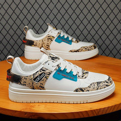 Anime Print Skate Shoes Non Slip Sneakers for Men