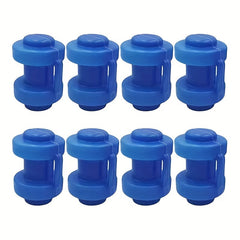 8pcs Trampoline End Cap Waterproof Enclosure Pole Cap For Net Poles