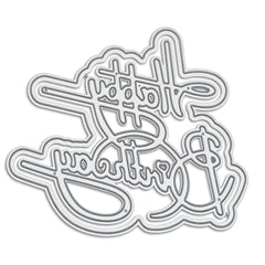 Happy Birthday Metal Cutting Die Mould Scrapbook Decoration