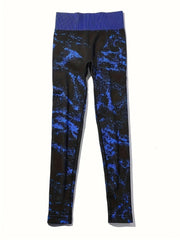 Tie Dye Yoga Leggings High Waist Butt Lifting Fitness Pants