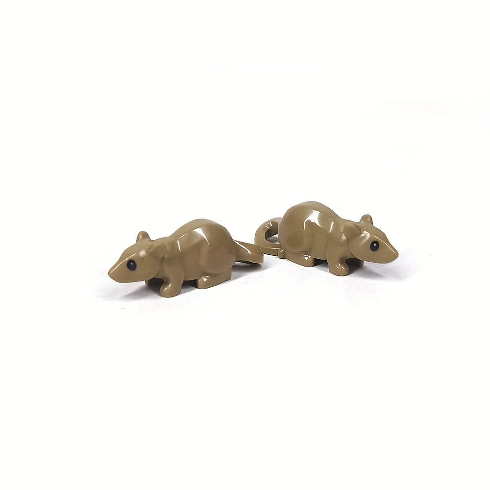 Animal Building Block Parts Rat Mouse Mouse Mouse Cheese Cake Small Cake