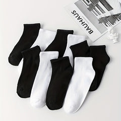 10 Pairs Lightweight All-Match Sports Socks for Women