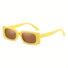 Y2K Square Sunglasses For Women Men UV400