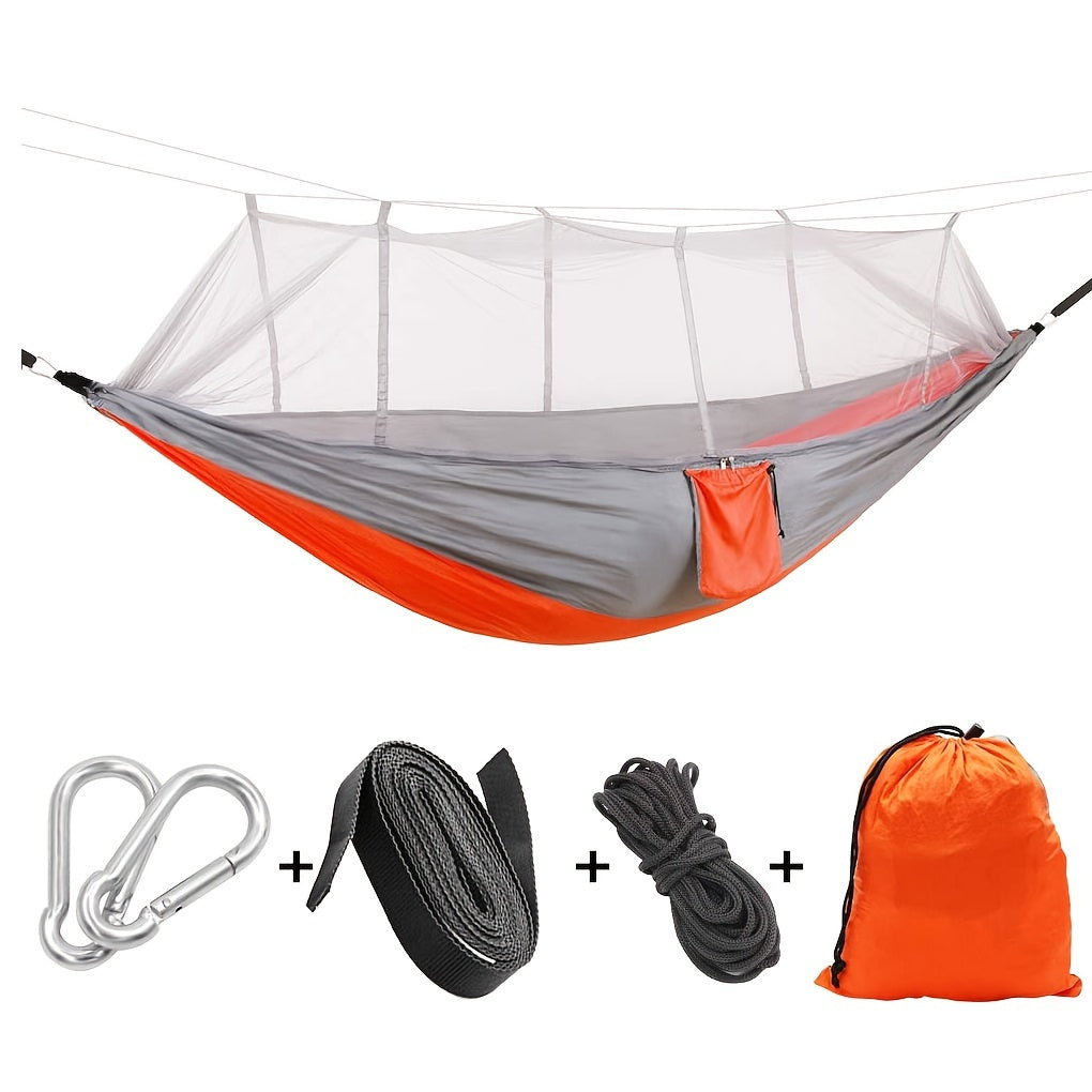 Lightweight Hammock with Mosquito Net for Outdoor Comfort