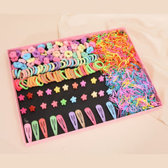 1140pcs Flower Hair Accessories Set for Women & Girls