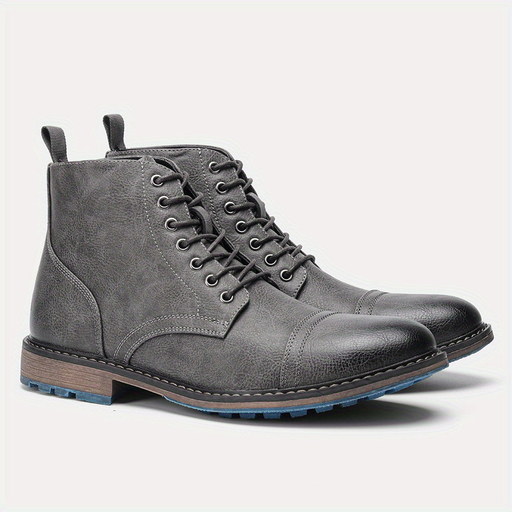 Men's High Top Boots Smart Casual Outdoor Walking Shoes