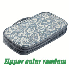 Crochet Storage Bag Large Capacity Portable Crochet Box Handbag