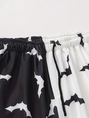 Men's Bat Full Pattern Casual Jogger Pants