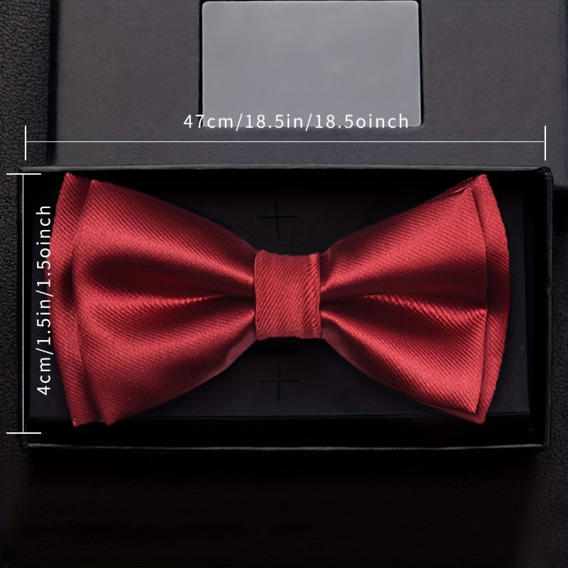 Men's Bow Tie For Party Wedding Business Father's Boyfriends