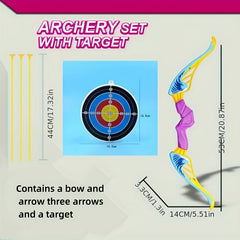 Outdoor Simulation Bow Toy with Suction Cup - Archery Toy