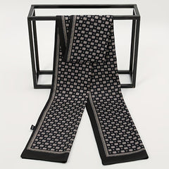 Men's Double Layer Printed Scarf