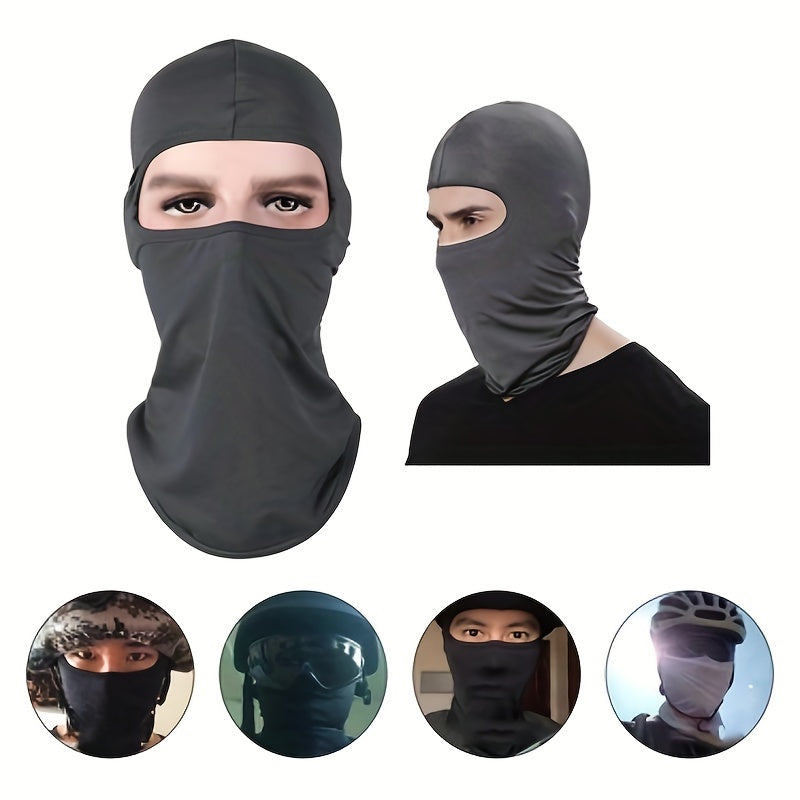 Ice Silk Face Mask Breathable Neck Cover Bandana Scarf UV Protection