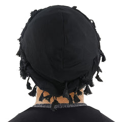 Vintage Turban Head Wraps with Tassels for Men & Women