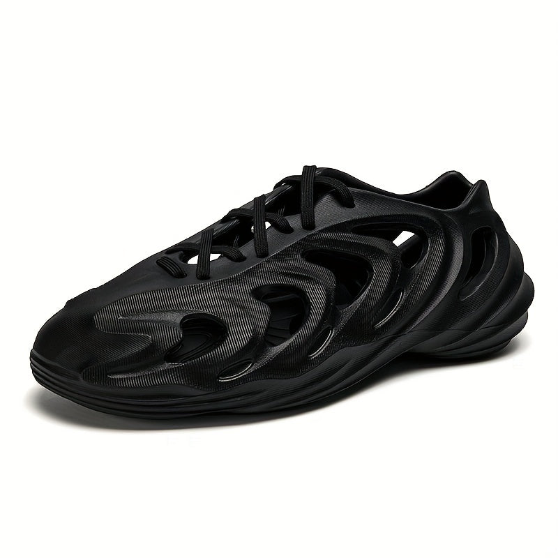 Women's Breathable Closed Toe Lace Up Clogs