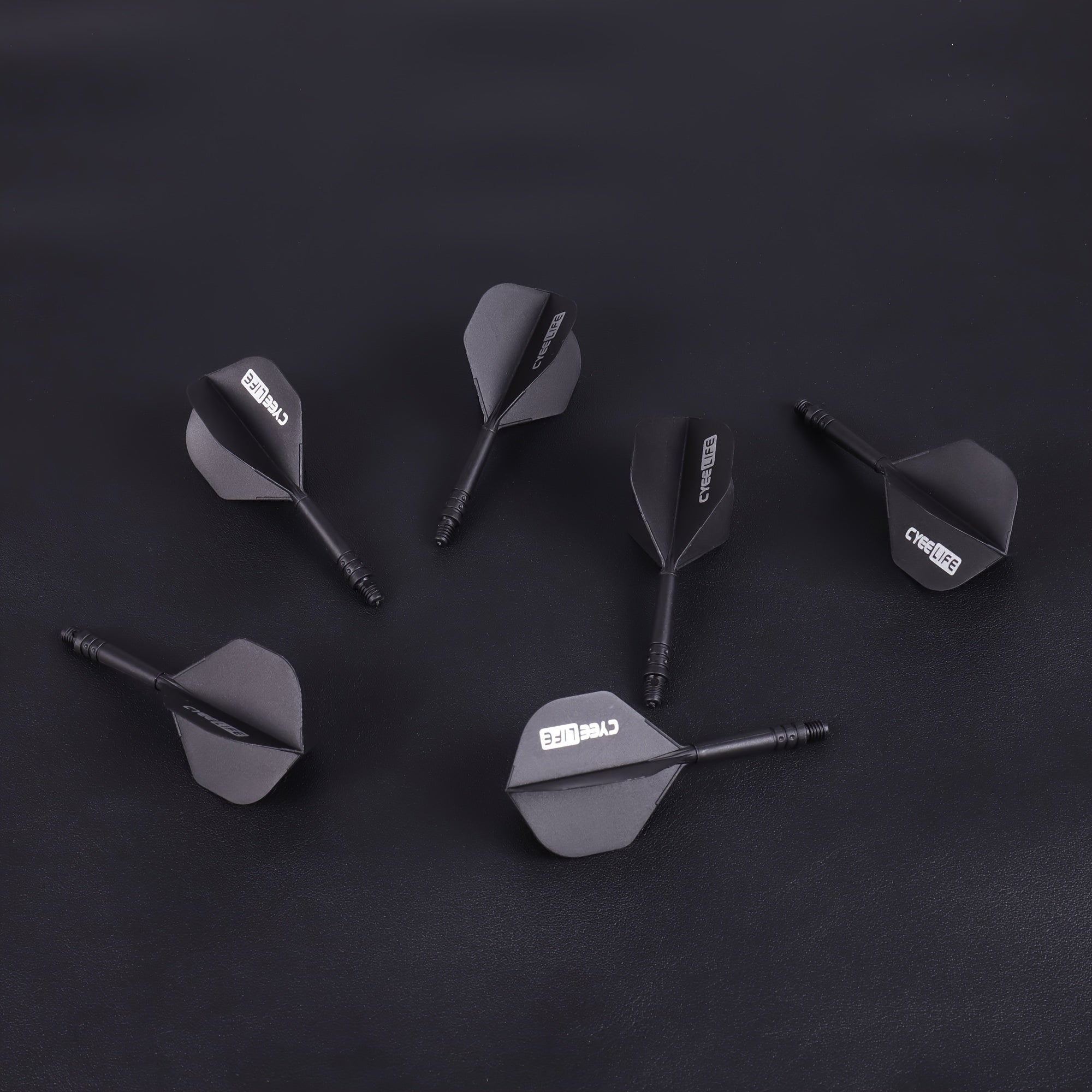 CyeeLife 2 Sets Integrated Dart Flights And Shafts Dart Accessories
