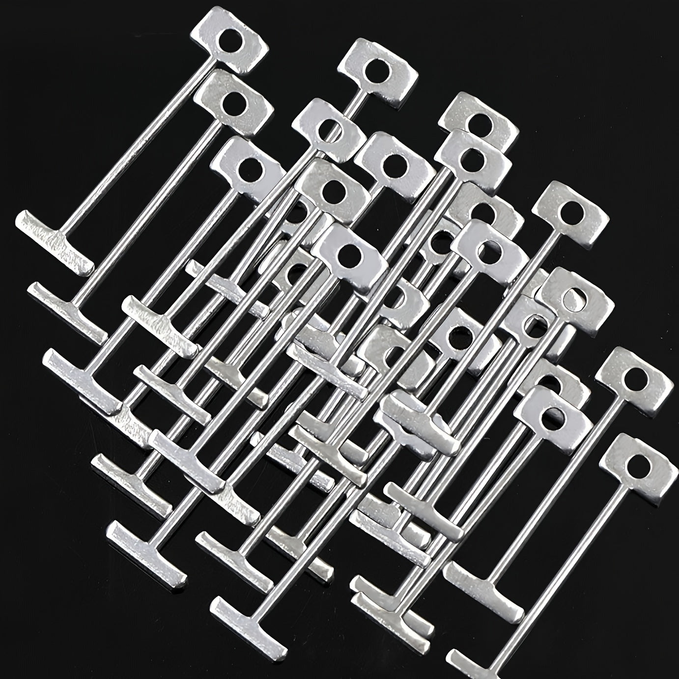 100-300pcs Tile Leveling System Steel Needle Head 304 Reinforced T-shaped Nail
