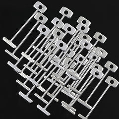 100-300pcs Tile Leveling System Steel Needle Head 304 Reinforced T-shaped Nail