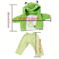 Green Doll Clothes for 17 inch Dolls