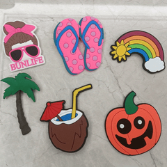Cartoon Beach Hollow Bag Silicon Portable Travel Accessories