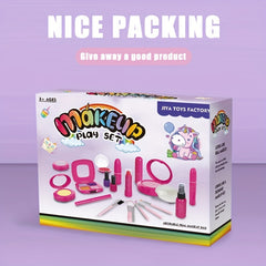 Unicorn Washable Makeup Set for Girls - Birthday Gift Princess Makeup Box