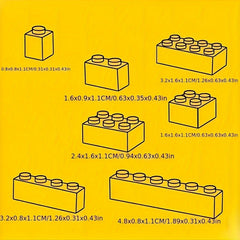 100pcs Building Bricks Set Educational Toy Blocks for Kids Ages 6