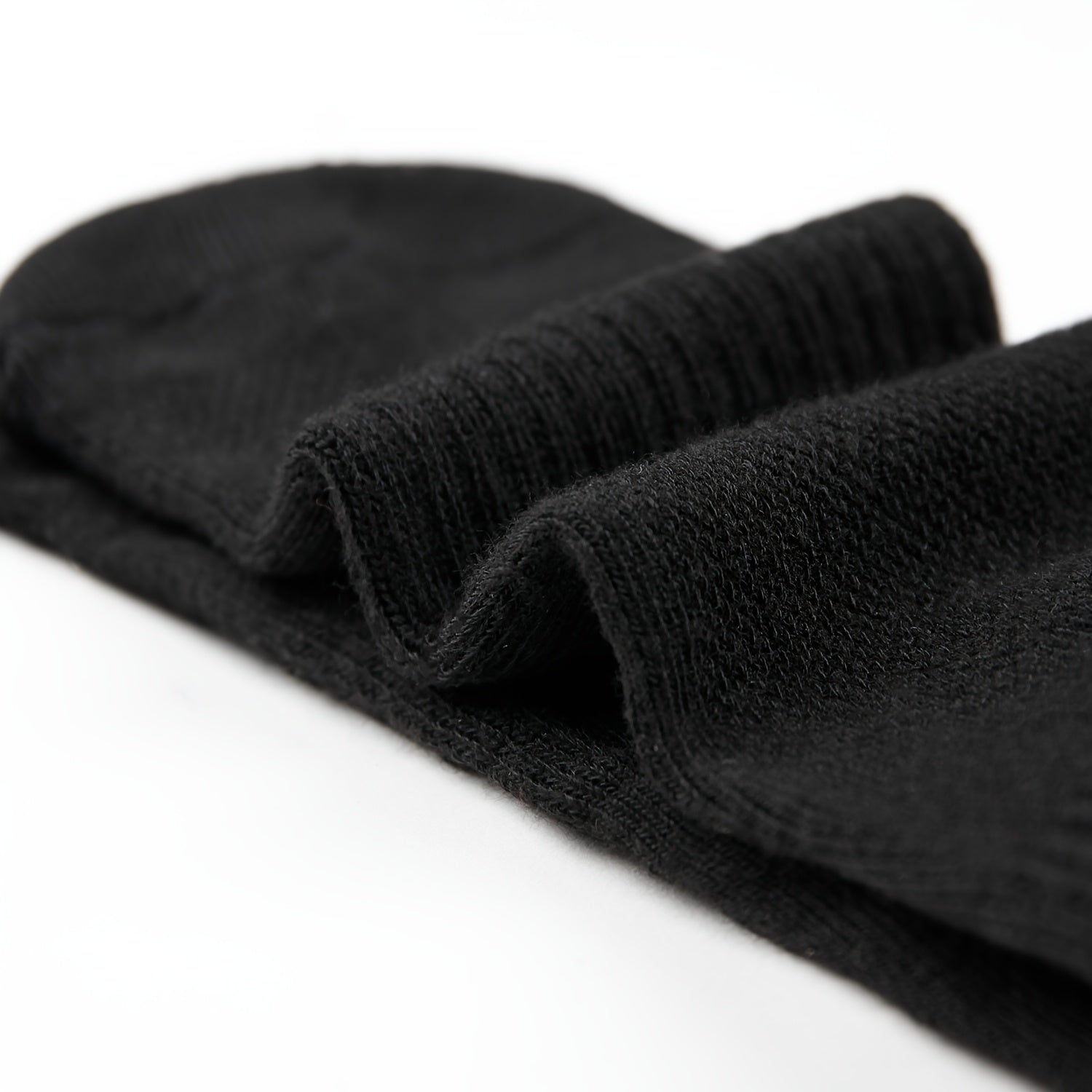 Diabetic Crew Socks (2 Pairs) Polyester Blend Breathable Moisture Wicking