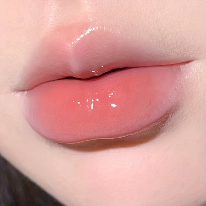 Ice Night Mirror Glass Lip Glaze Water Light Plumping Dewy Lip