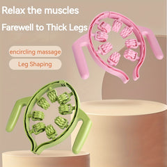 Yoga Leg Massage Clip 7 Wheel Home Workout Equipment