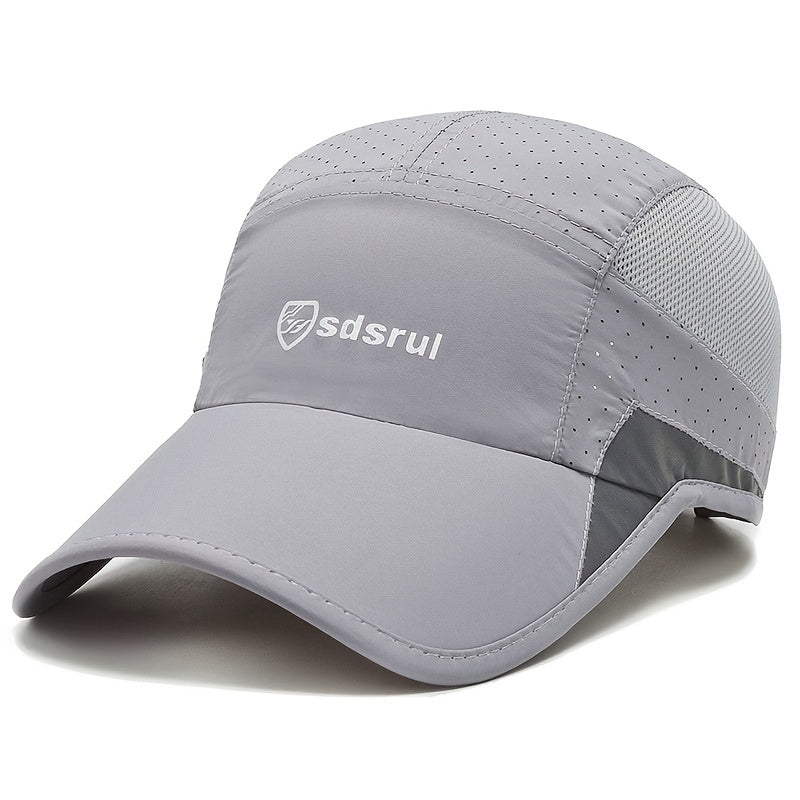 Unisex Fashionable Baseball Sun Hat Quick Drying Peaked Cap