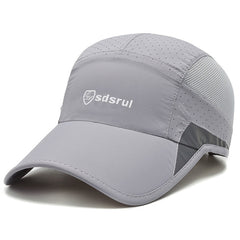 Unisex Fashionable Baseball Sun Hat Quick Drying Peaked Cap