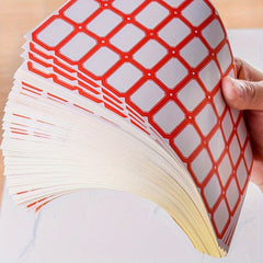 10 Self Adhesive Labels Stickers Handwritten Office Stickers