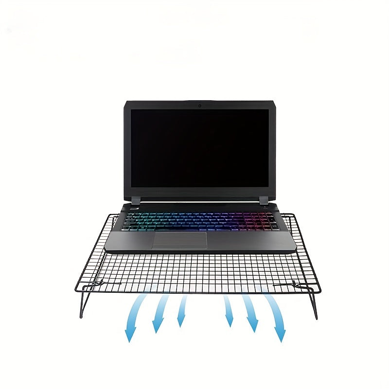 Barbecue Grill Laptop Stand Cooling Rack Desktop Holder Flat 43 18 Cm