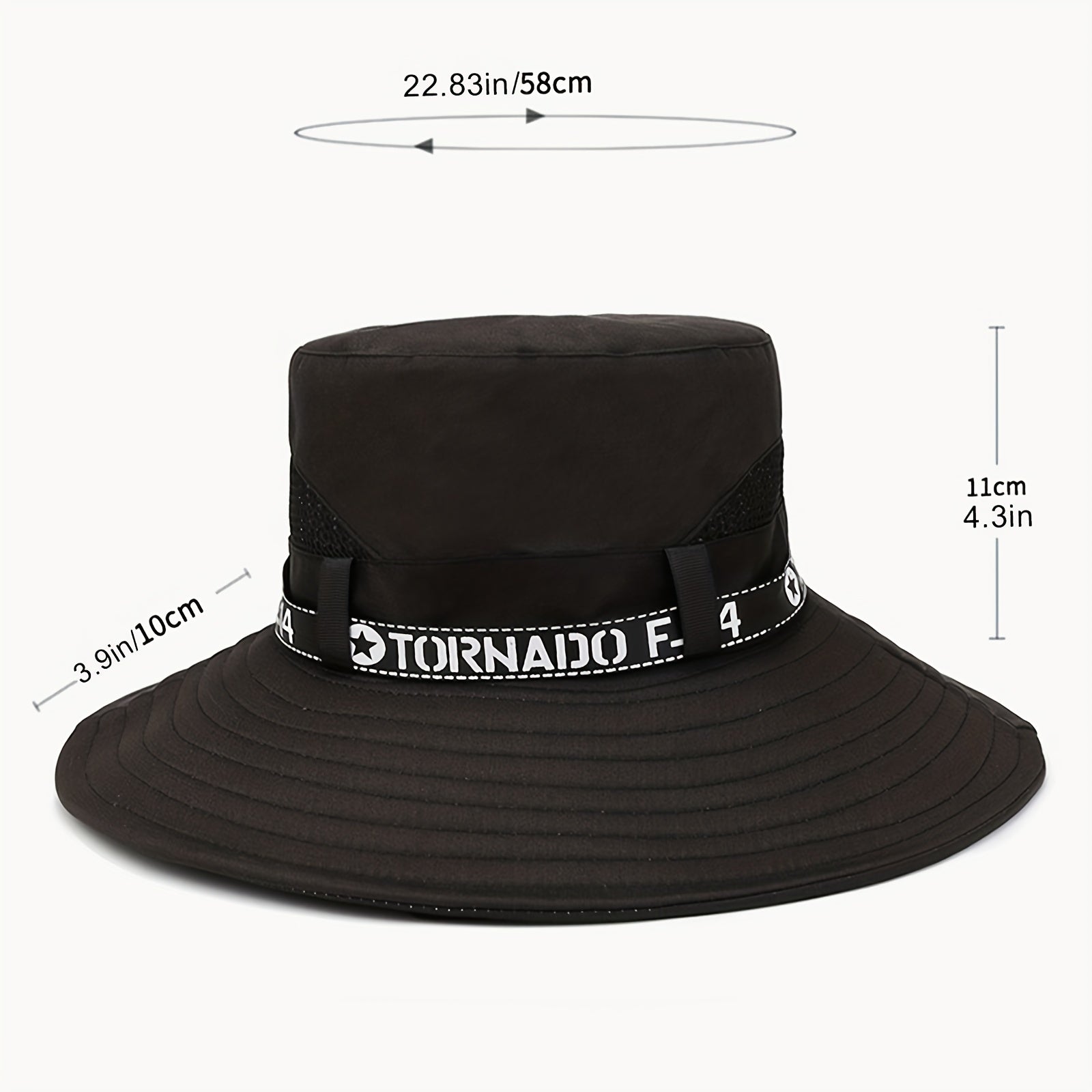 Foldable Fishing Cap Sun Hat Polyester Spring Summer Outdoor Hat