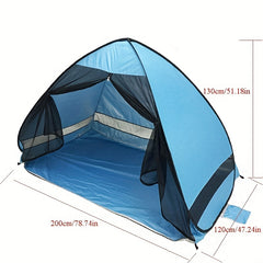Portable Fully Automatic Anti-Mosquito Beach Sunshade Tent