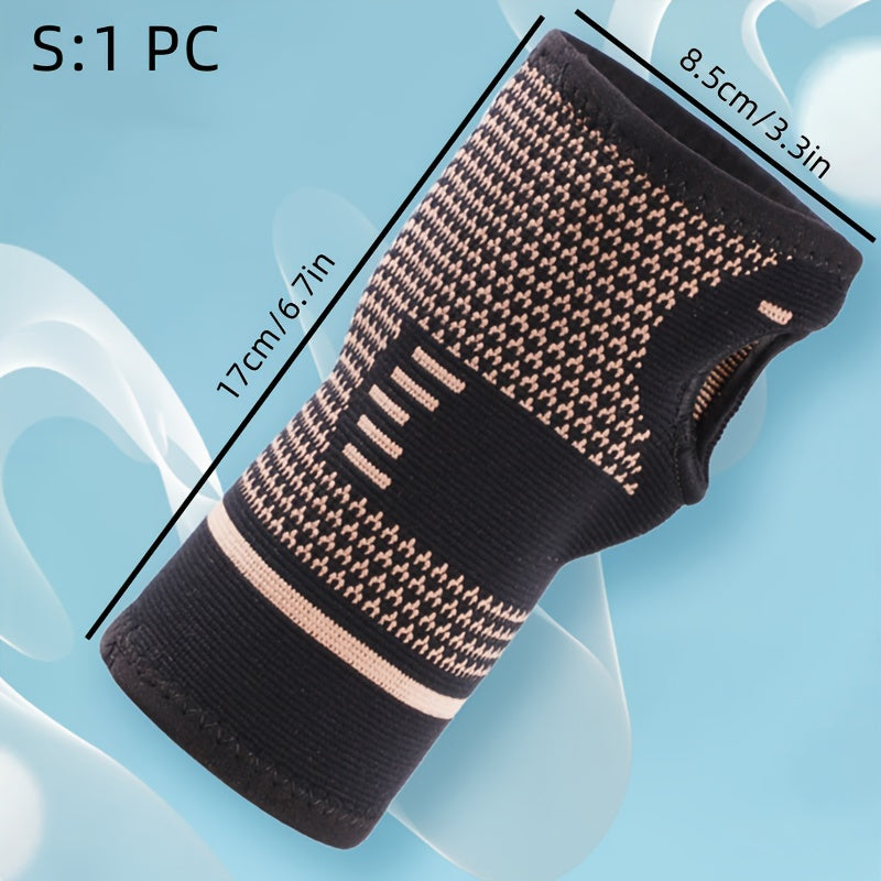 Compression Wristband Elastic Sports Wrist Support Brace Size Up