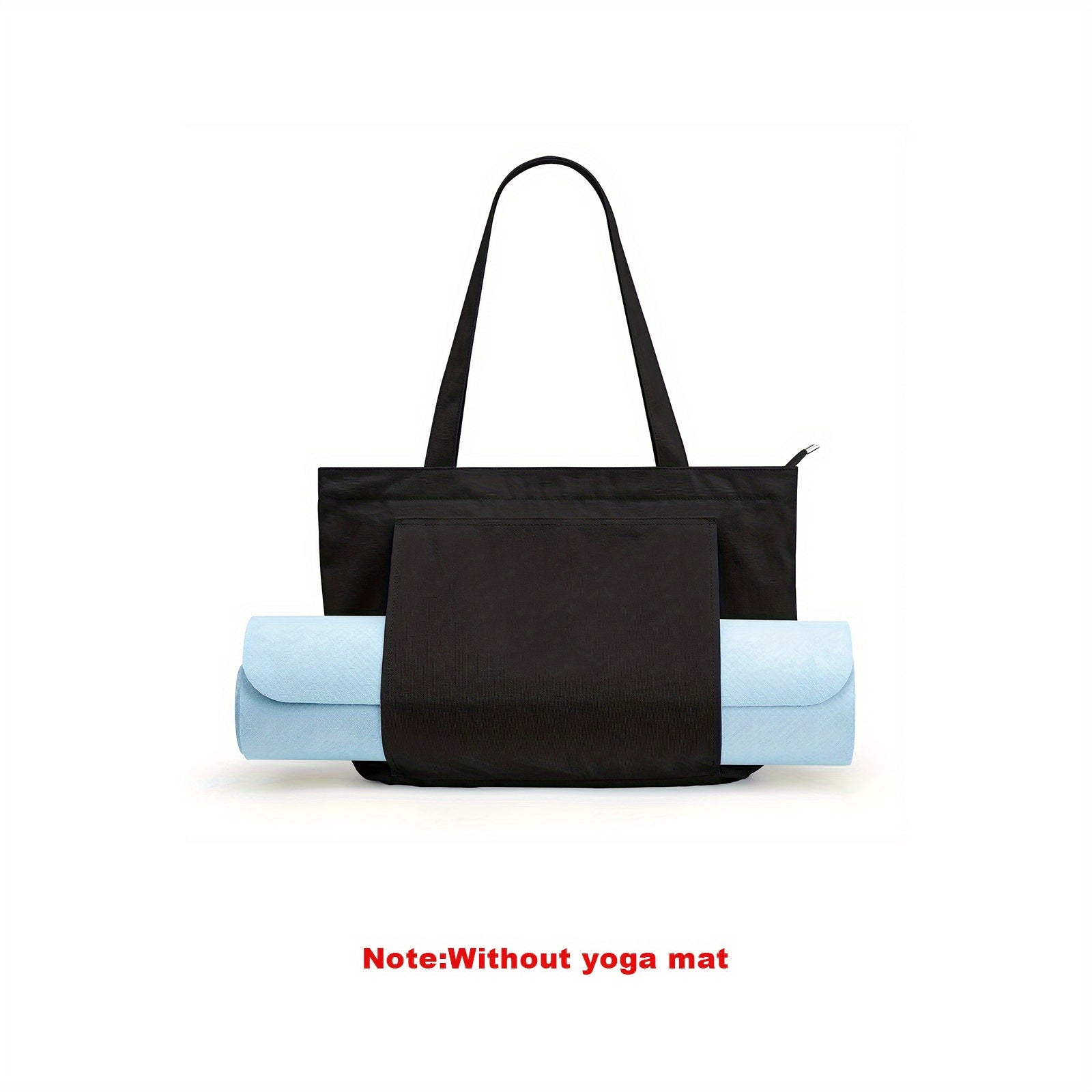 Yoga Bag for Women with Mat Carrier Canvas Tote - Pilates Gym