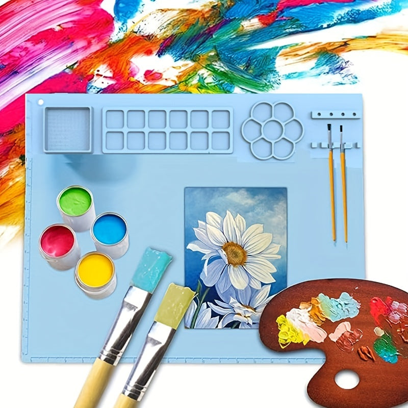 Silicone Painting Mat DIY Graffiti Clay Painting Mat