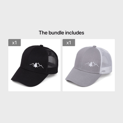 Embroidery Truck Driver Cap Peaked Cap Outdoor Hip hop Skateboard Hat