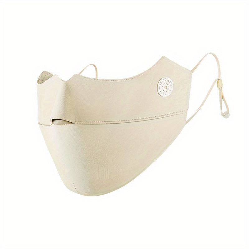 Ice Silk Face Mask UV Protection Washable Mask