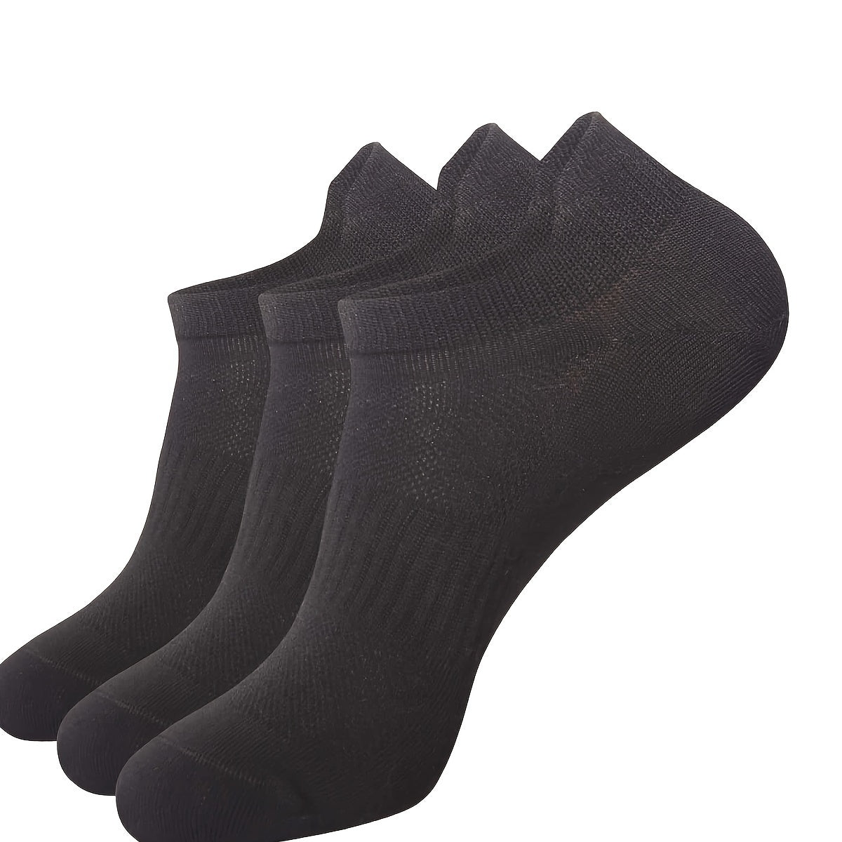 12 Pairs Men's Mid Crew Sport Socks Sweat Absorbing Comfy Breathable Socks