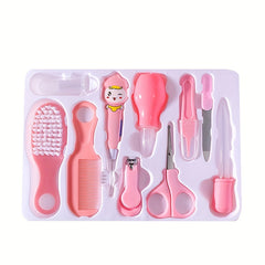 10pcs Mother & Baby Care Set: Ear Scoop & Nail Clippers