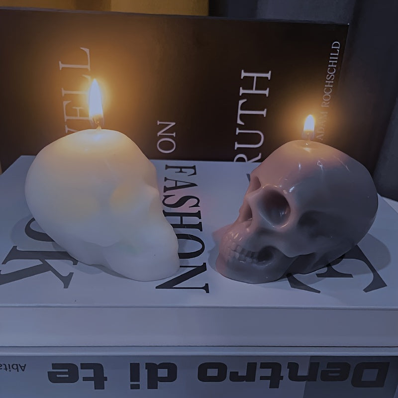 Skull Candle Funny Halloween Gift