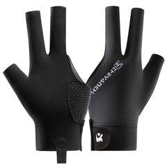 1pc Left Hand Billiard Glove Light & Breathable Three-finger Snooker Non-slip
