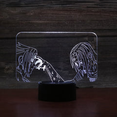 Anime 3D Night Light Acrylic Colorful Lamp Usb Decoration